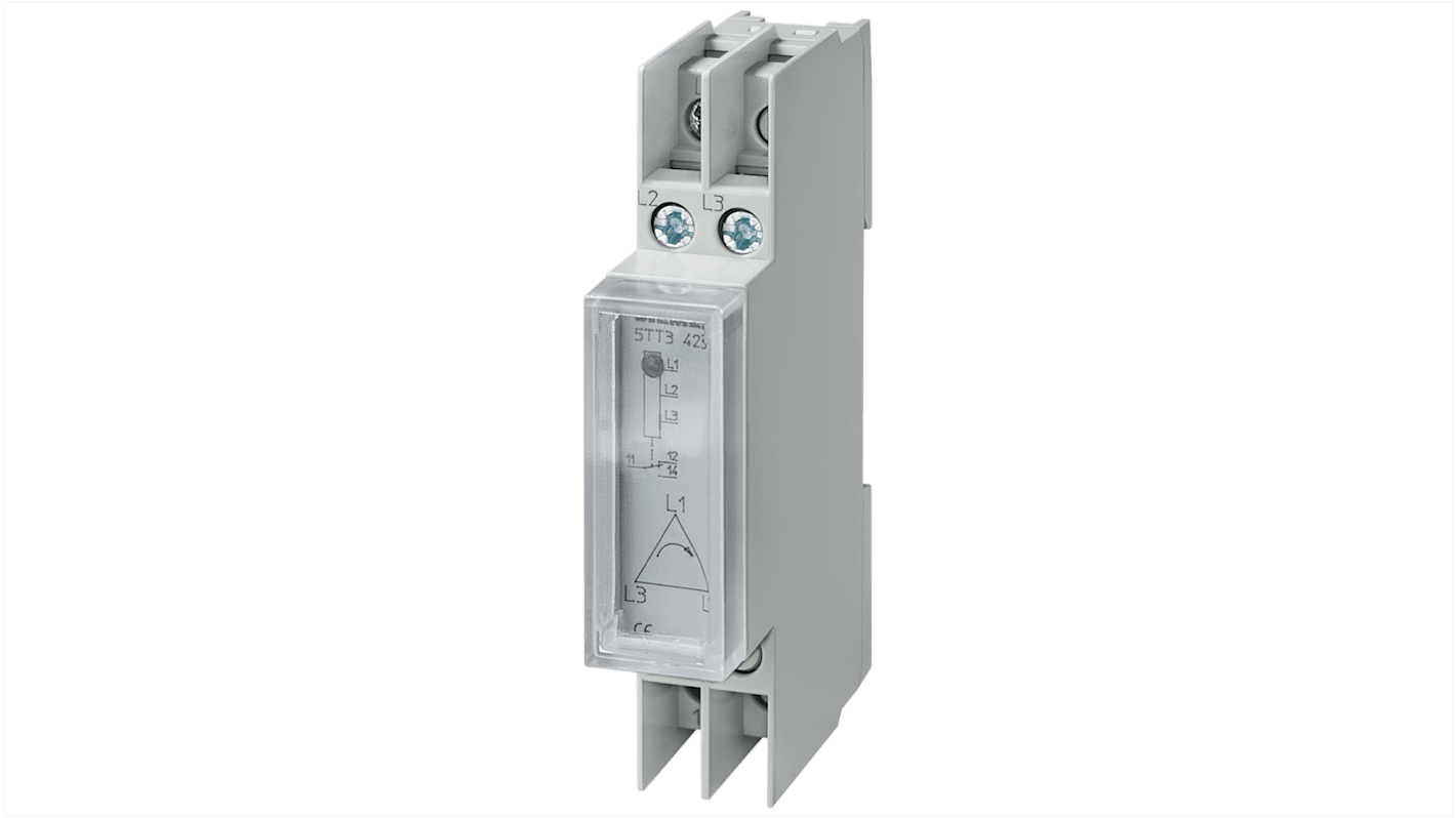 Relè di monitoraggio Fase Siemens 5TT3423, SPDT