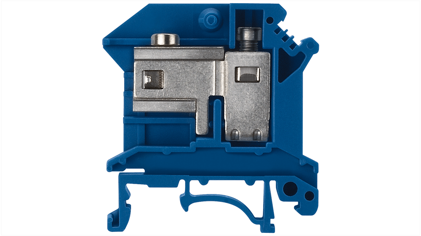 8WH10010BK01 Siemens ALPHA Series Blue DIN Rail Terminal Block