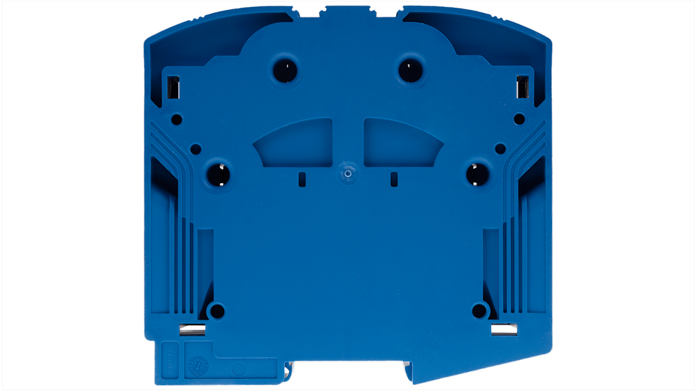 Siemens ALPHA Series Blue DIN Rail Terminal Block, 50mm², Double-Level, Plug In Termination