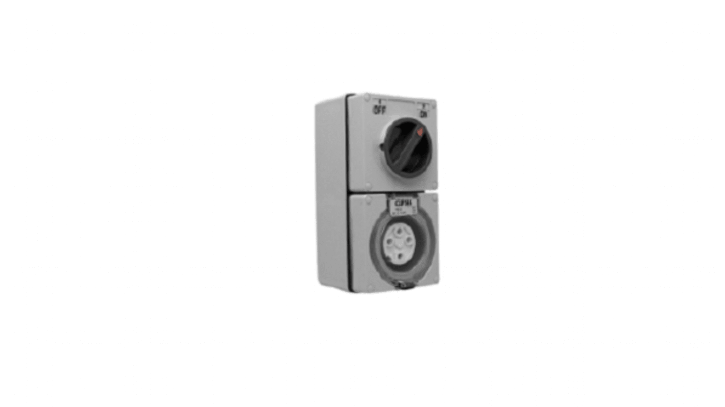 Clipsal Electrical New Zealand / Australian Mains Sockets, 16A, Surface Mount, 500 V ac