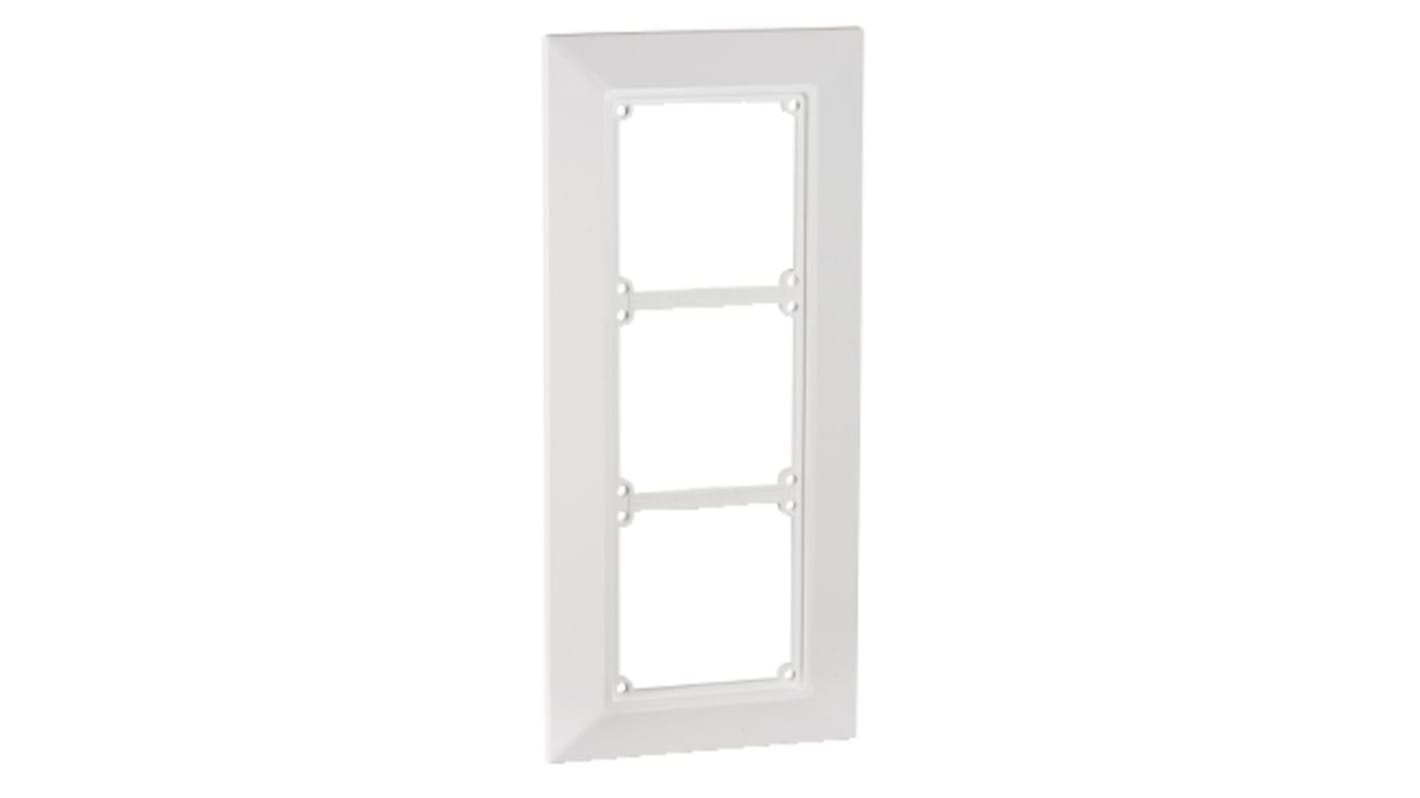 Clipsal Electrical White 3 Gang Polycarbonate Cover Plate