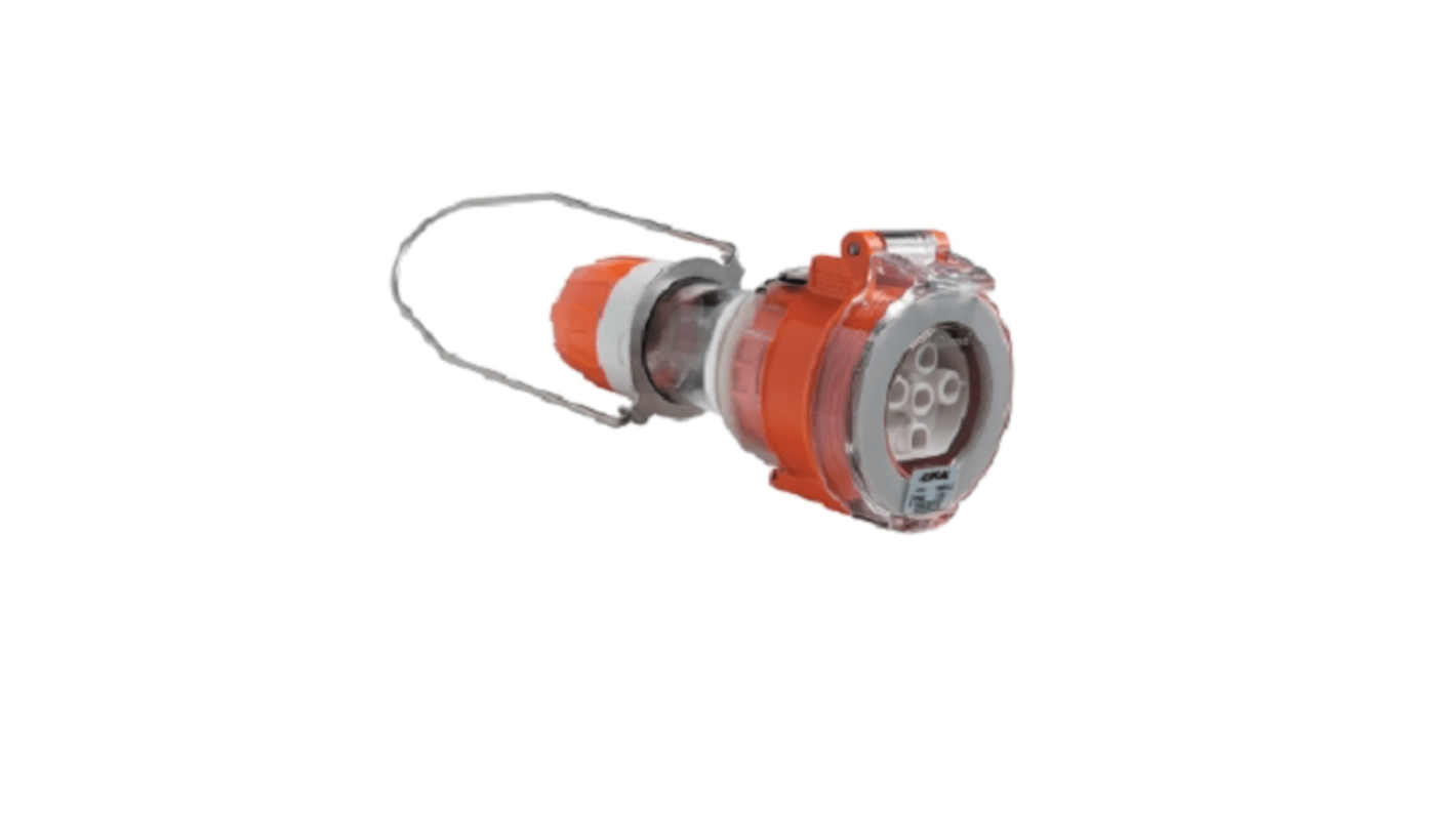 Clipsal Electrical, 56 Series IP66 Orange 3P + N + E Closure Plug, Rated At 20A, 500 V