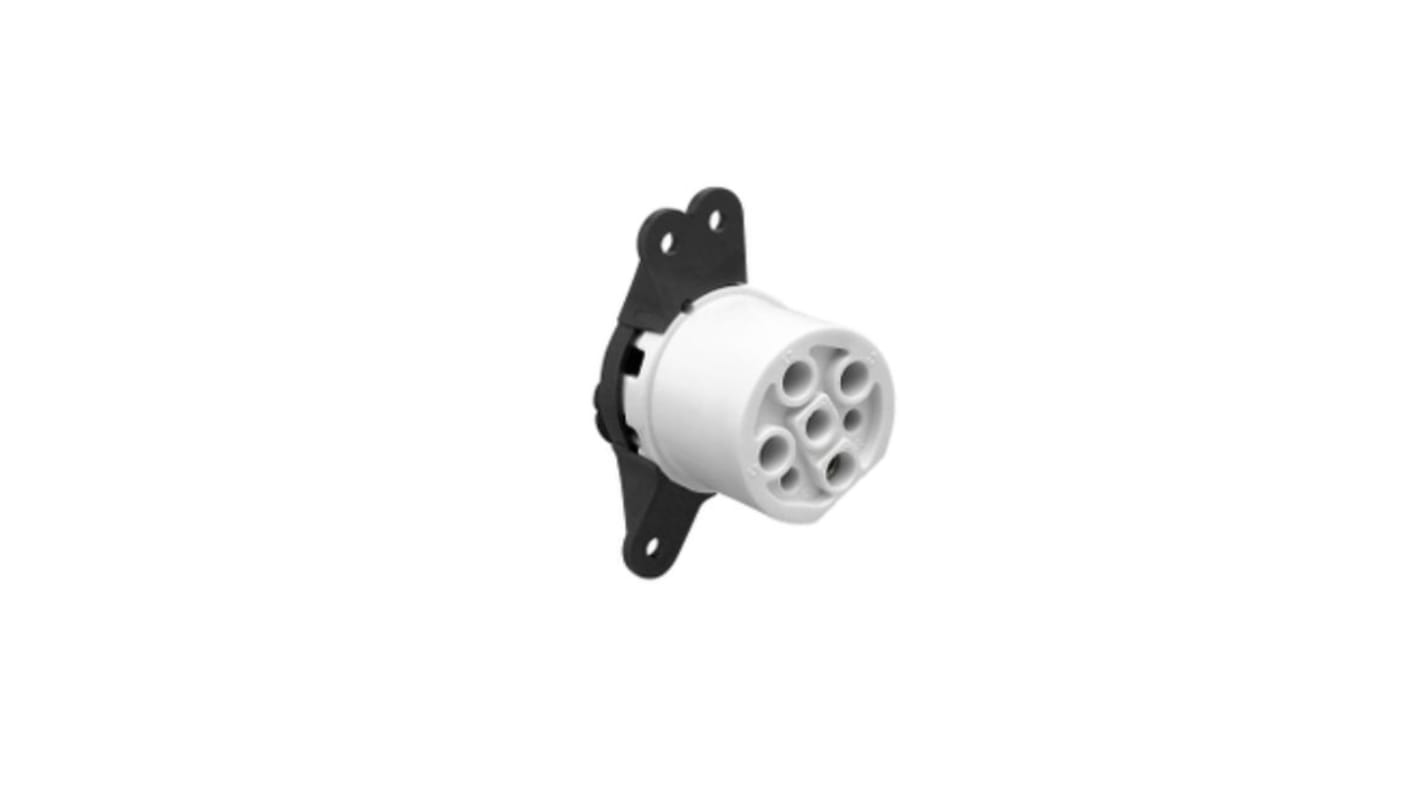 Clipsal Electrical, Series 56 Grey Surface Mount 3P + N + E Mains Connector Socket, Rated At 20A, 500 V