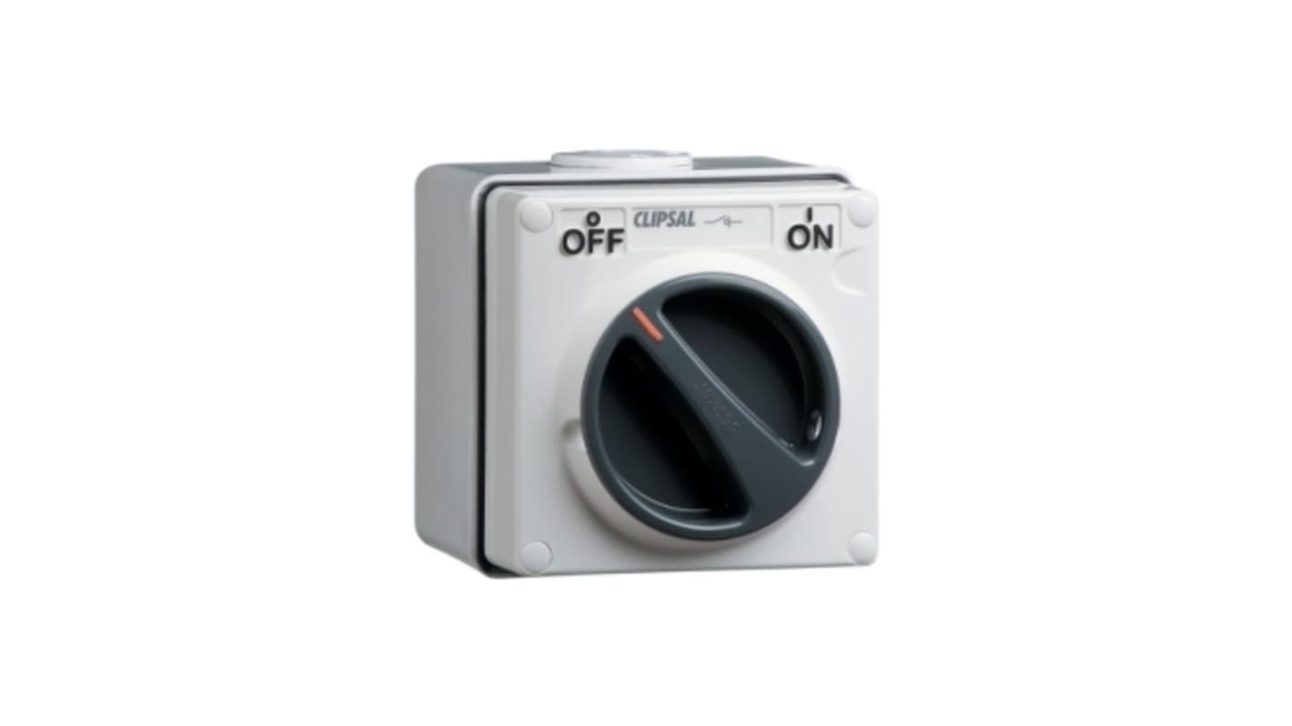 Clipsal Electrical 1 Pole Isolator Switch -, IP66