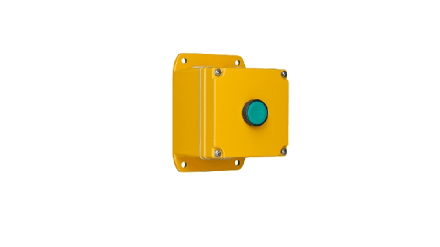 Clipsal Electrical Yellow Aluminium A Series Control Station Enclosure -