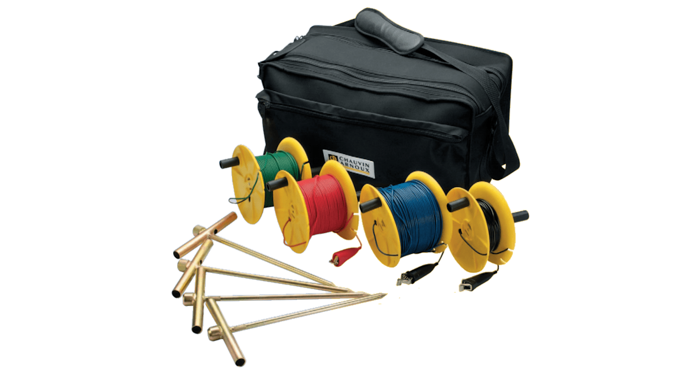 Chauvin Arnoux P01102040 Earth And Resistivity Kit, For Use With Earth