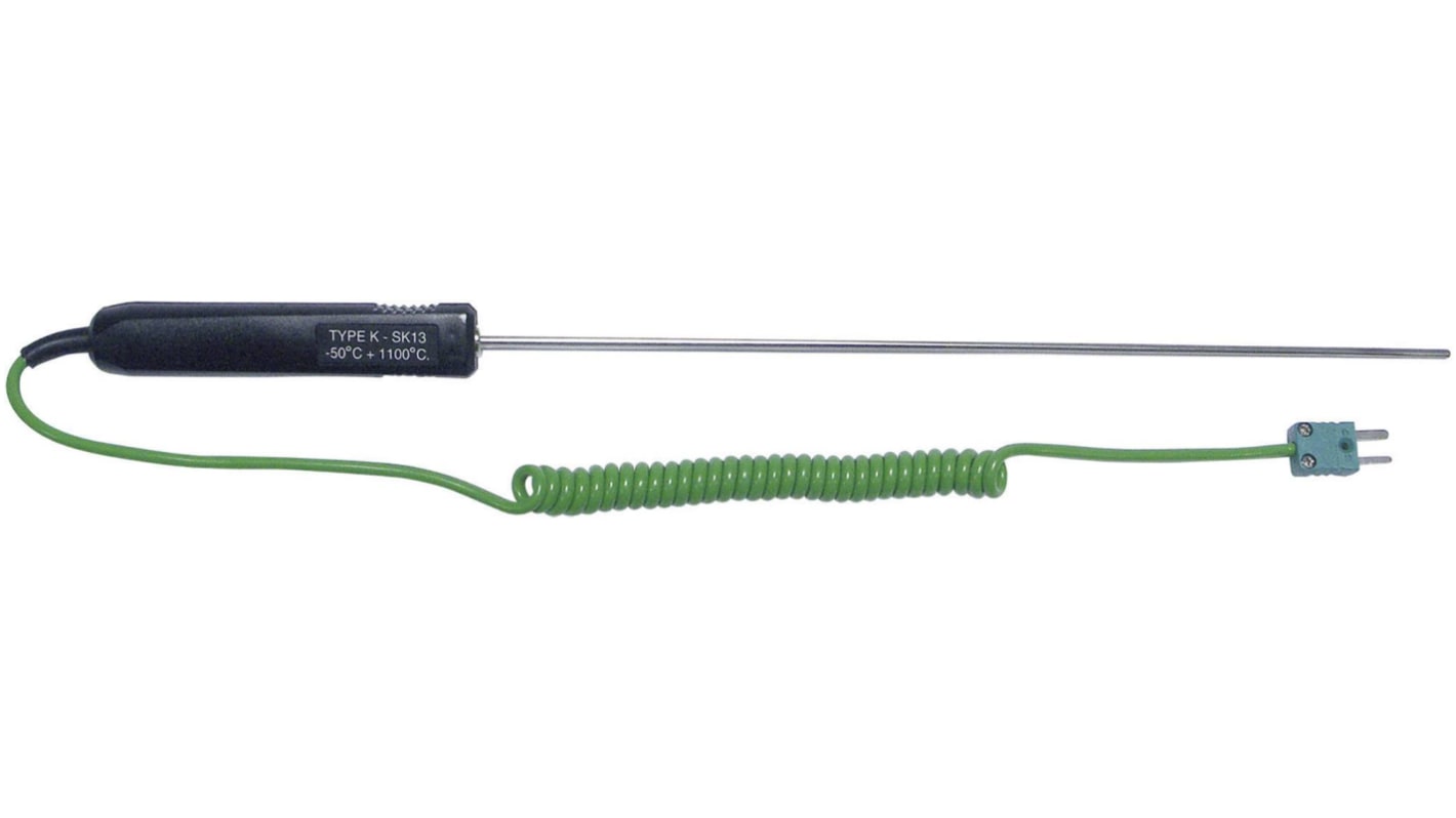 Chauvin Arnoux K Needle General Temperature Probe, 300mm Length, 3mm Diameter, 1100 °C Max