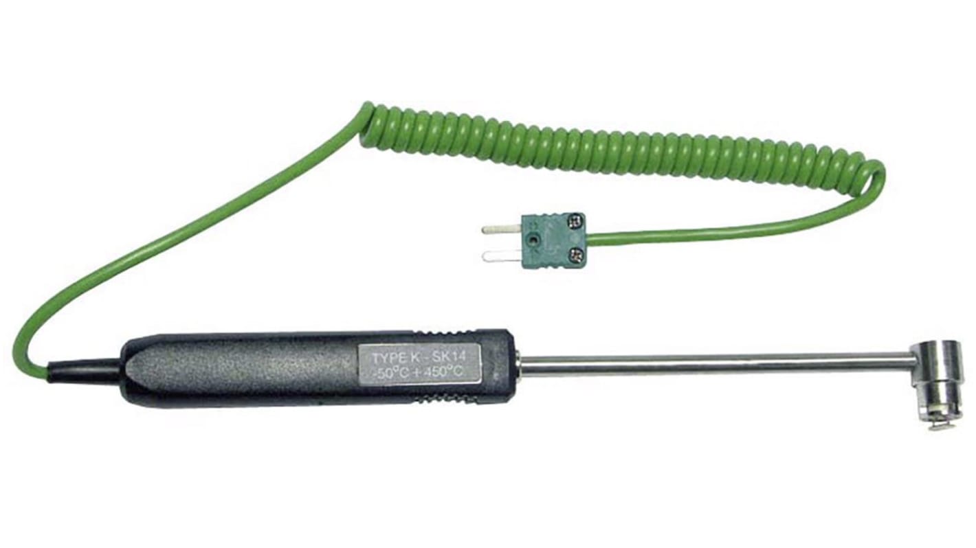 Chauvin Arnoux K Needle Surface Temperature Probe, 130mm Length, 6mm Diameter, 450 °C Max