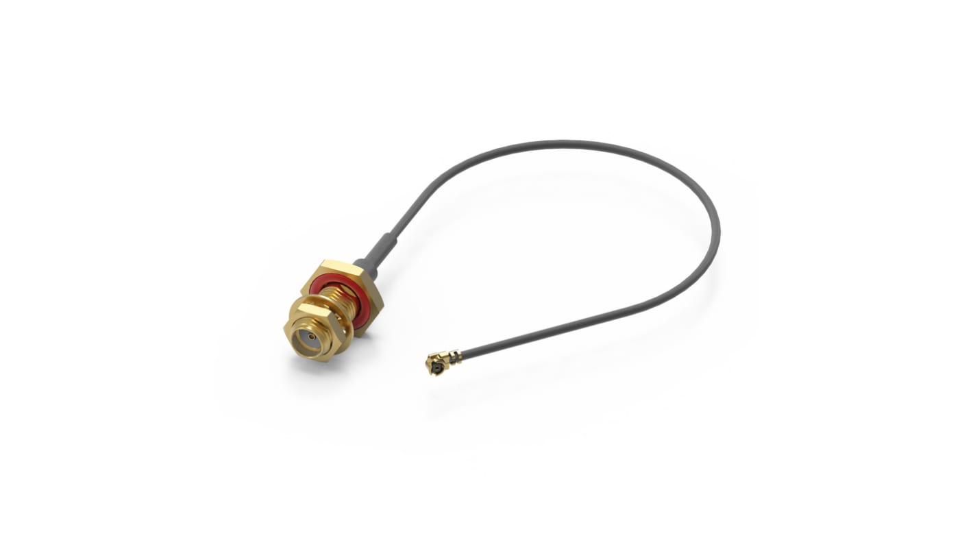 Wurth Elektronik Female SMA to Male UMRF Coaxial Cable, 200mm, Terminated