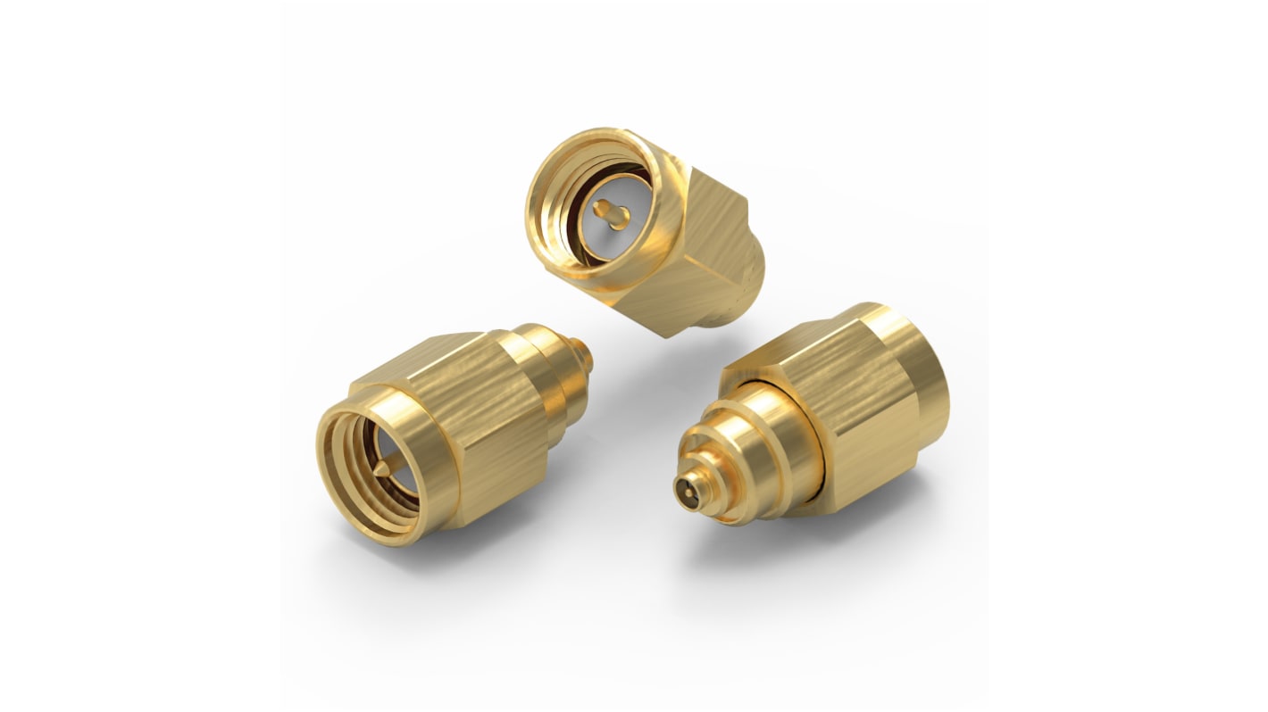 Adapter, SMA - UMRF, 50Ω, Male - Weiblich, Gerade, 6GHz