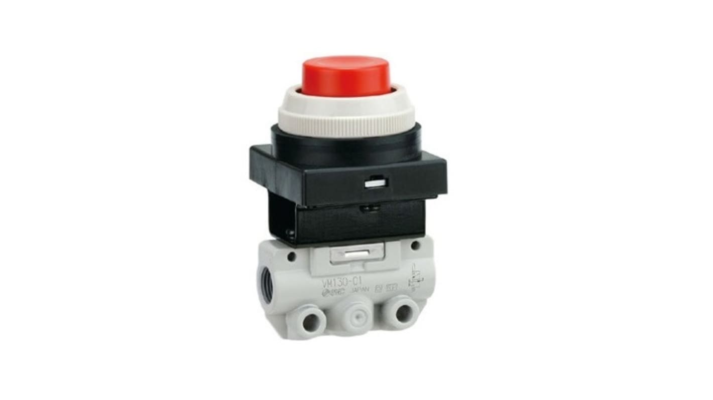 VM130F0130GA SMC Push Button Pneumatic Relay Mechanical Valve VM100