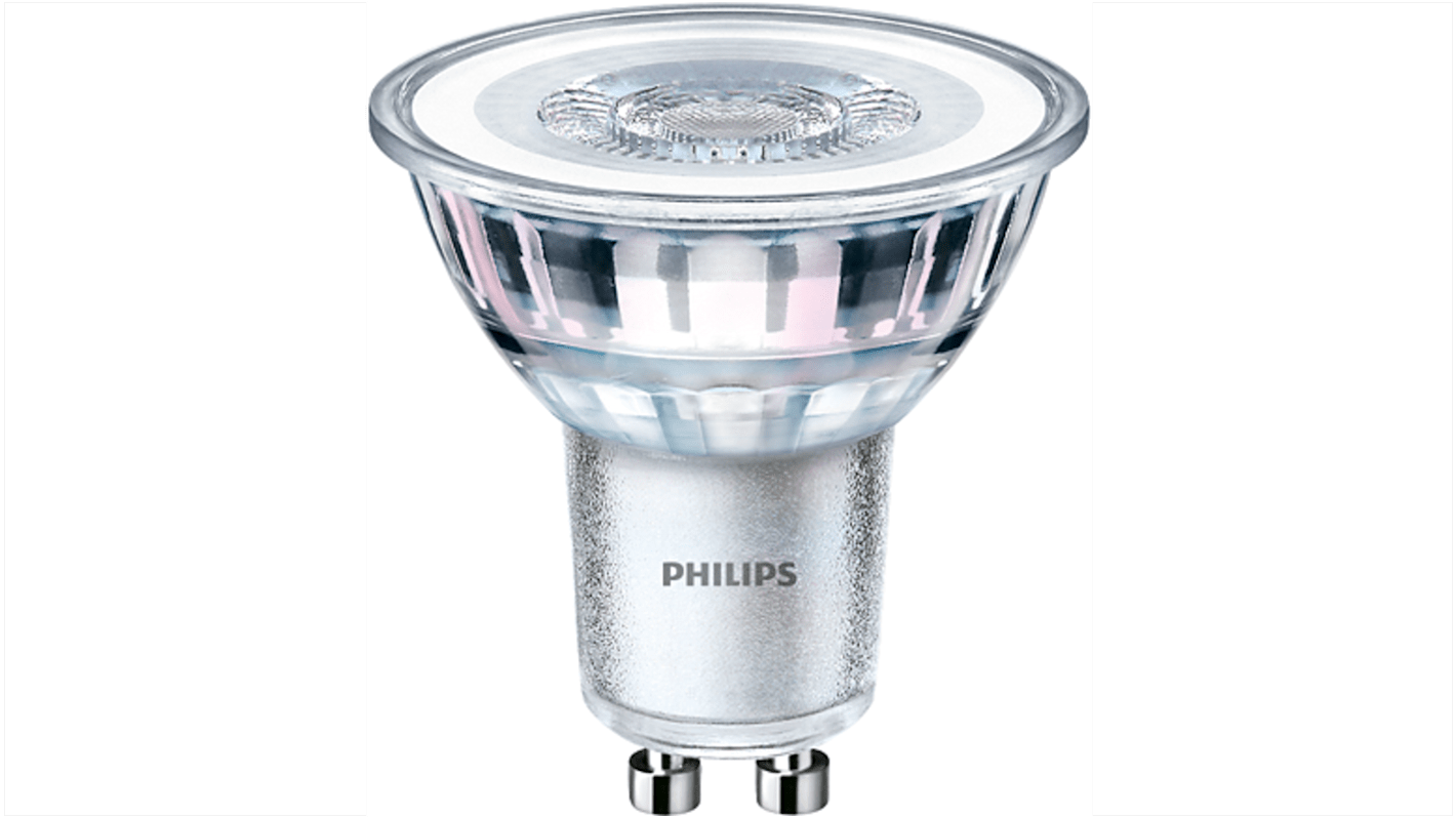 Lampada LED Philips con base GU10, 240 V, 3,5 W, col. Bianco freddo