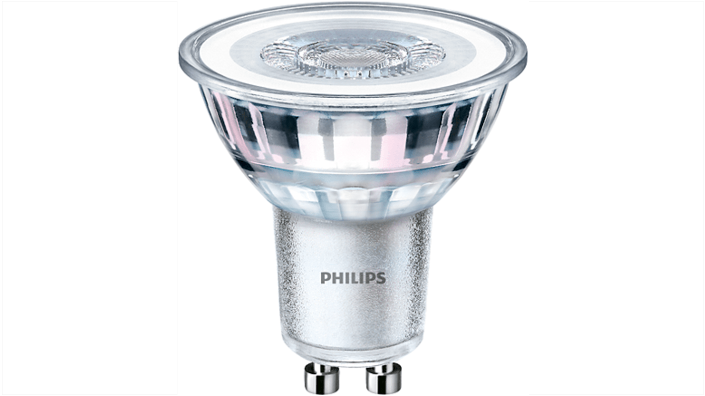 PHILIPS Pack Of 10 X Corepro LED 4.6W (50W) GU10, Bulb, 4000K Cool White, 36 Degree, Non Dimmable, UK - Foto 11