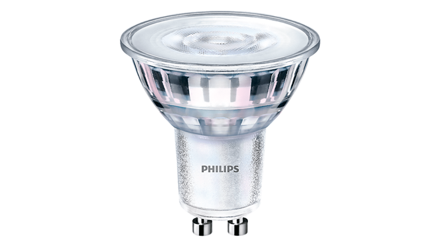 Ampoule à LED GU10 Philips, 4 W, 4000K, Neutre, gradable