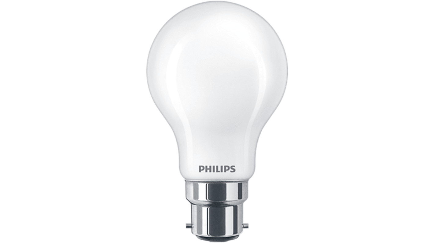 Ampoule à LED B22 Philips, 3,4 W, 2700K, Blanc chaud, gradable