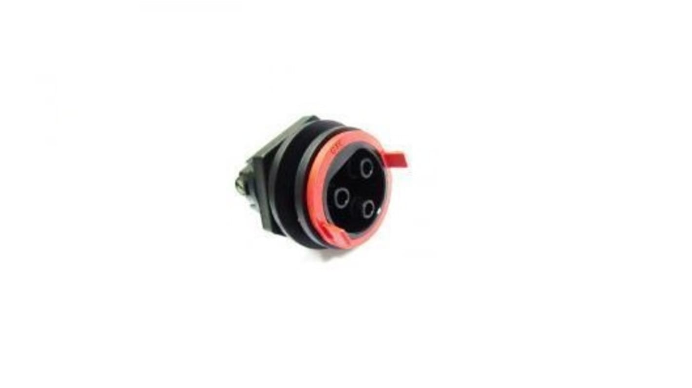 RS PRO Circular Connector, 3 Contacts, Panel Mount, M35 Connector, Socket, Female, IP67