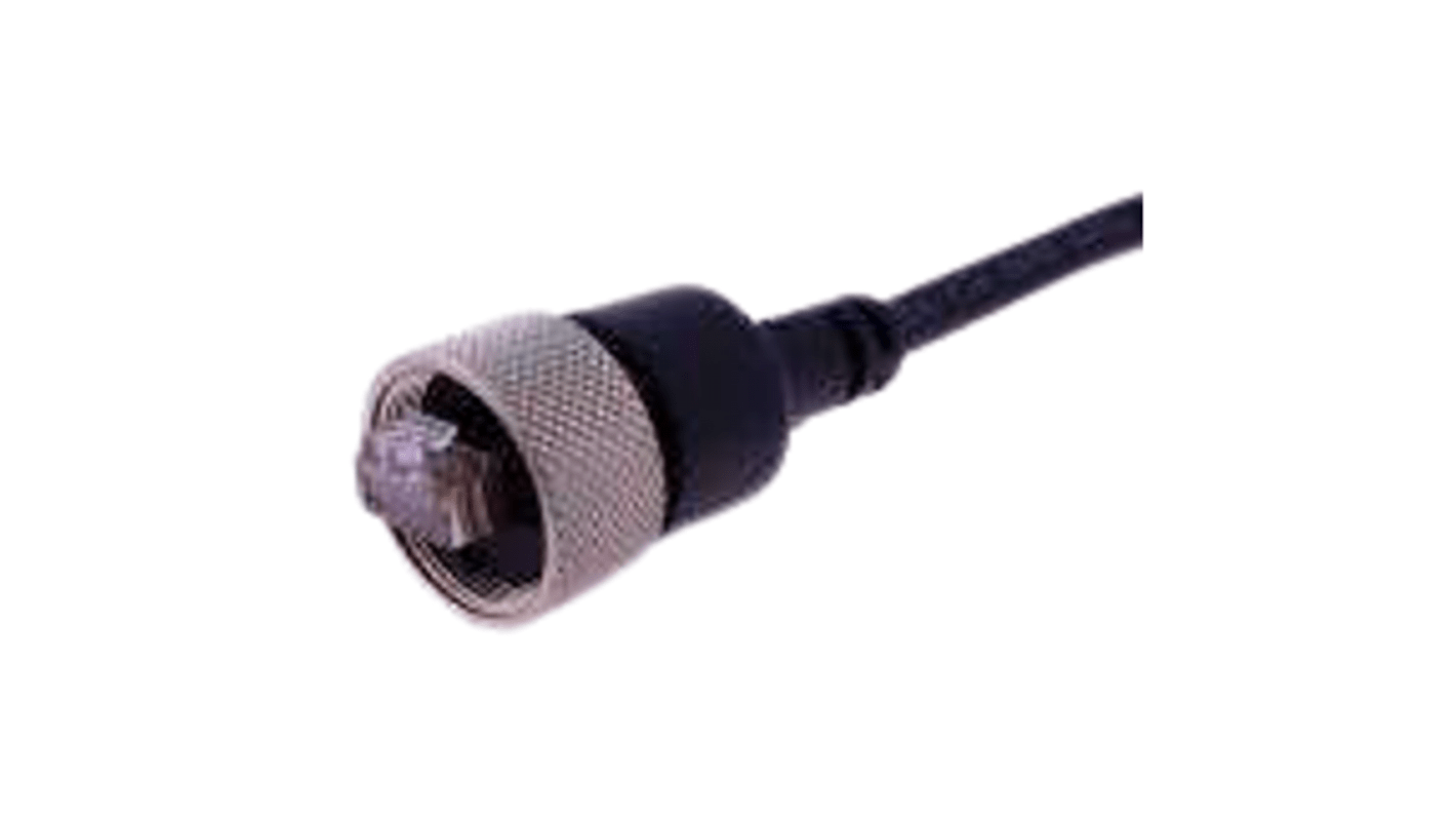 Câble Ethernet catégorie 6 RS PRO, Noir, 300mm PVC Avec connecteur Droit