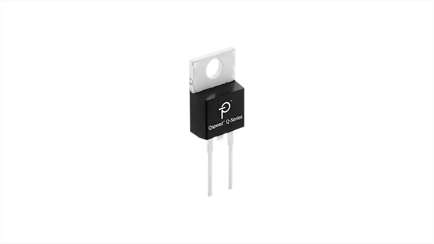 QH12TZ600Q, Omskifterdiode, 12A 600V SiC Schottky, 2 ben, TO-220AC