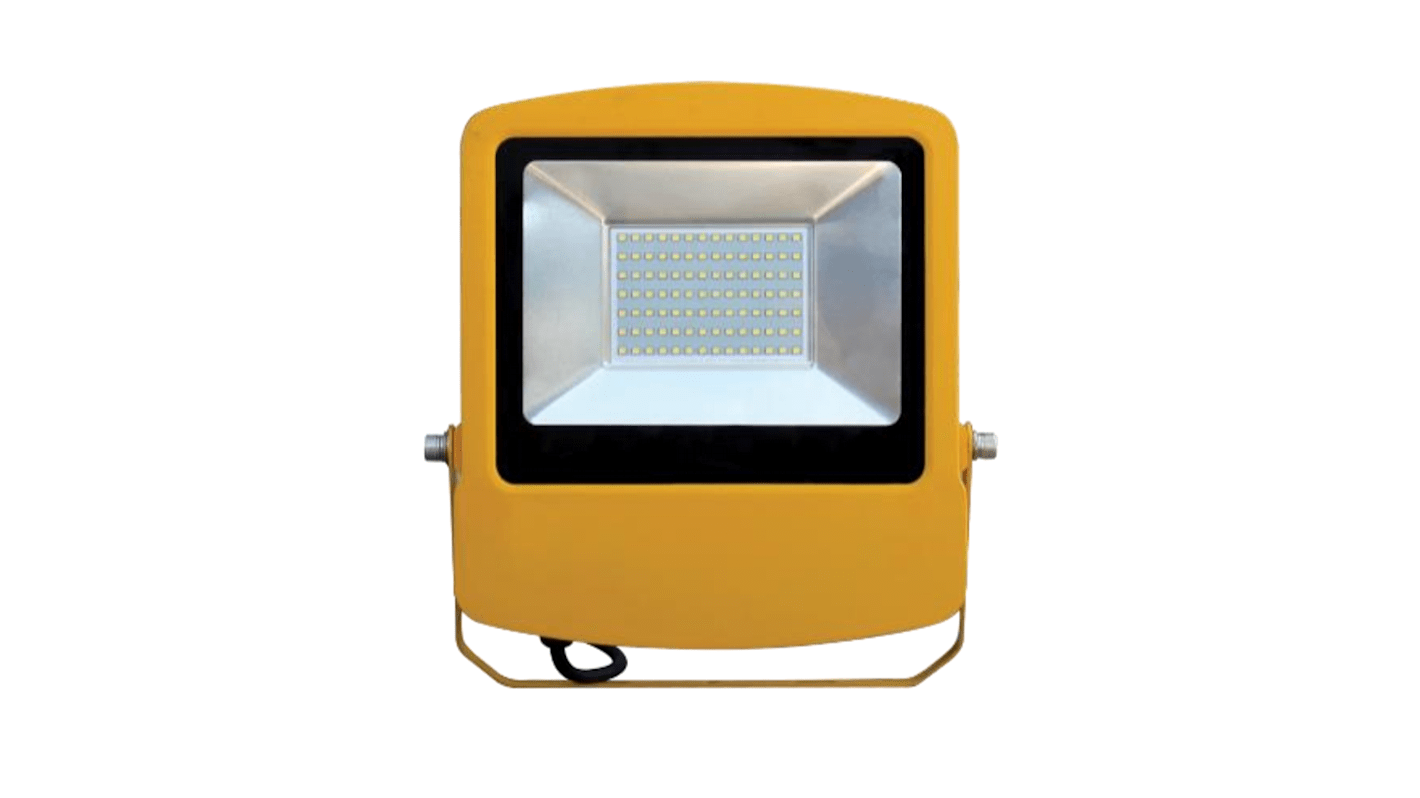 RS PRO Floodlight, 98 LED, 50 W, 4500 lm, IP65, 110 V ac