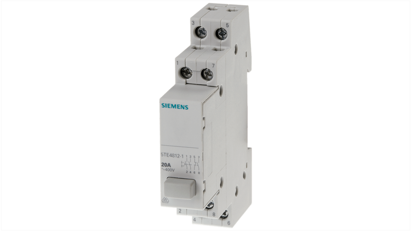 Siemens SENTRON 5TE4 Drucktaste, 400V ac / 20A