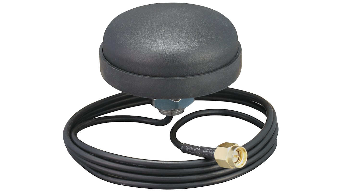 Linx ANT-433-SPS1-1 Puck Multiband Antenna with SMA Connector, ISM Band, LoRaWAN