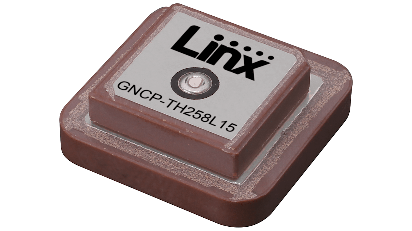 Linx ANT-GNCP-TH258L15 Patch Omnidirectional GPS Antenna, GPS