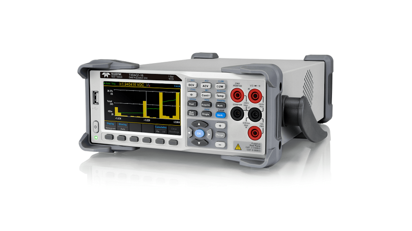 Unité de commutation d'acquisition de données Analogiques 16 voies Teledyne LeCroy T3DAQ1-16 LAN, USB