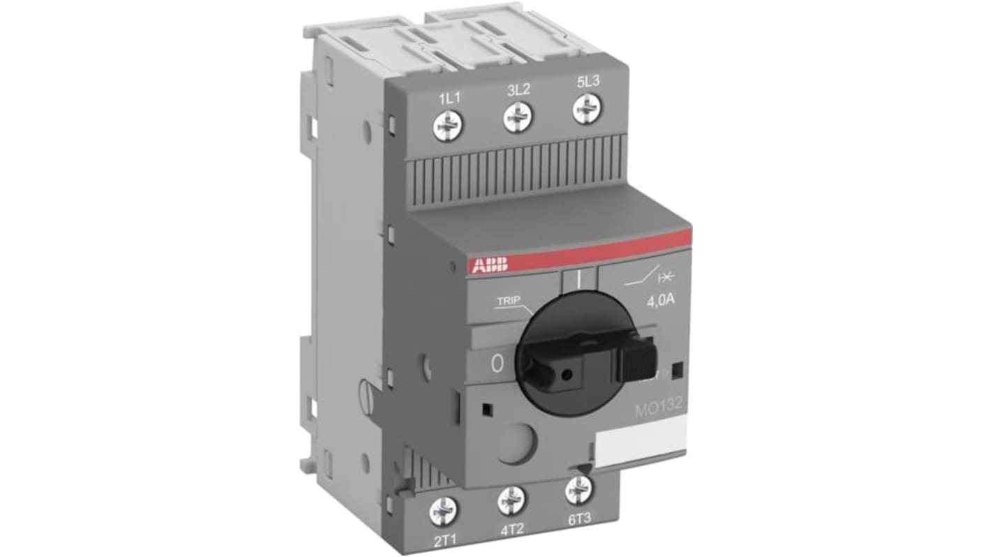 Avviatore manuale Manuale ABB, 3 fasi, 4 kW, 690 V c.a.