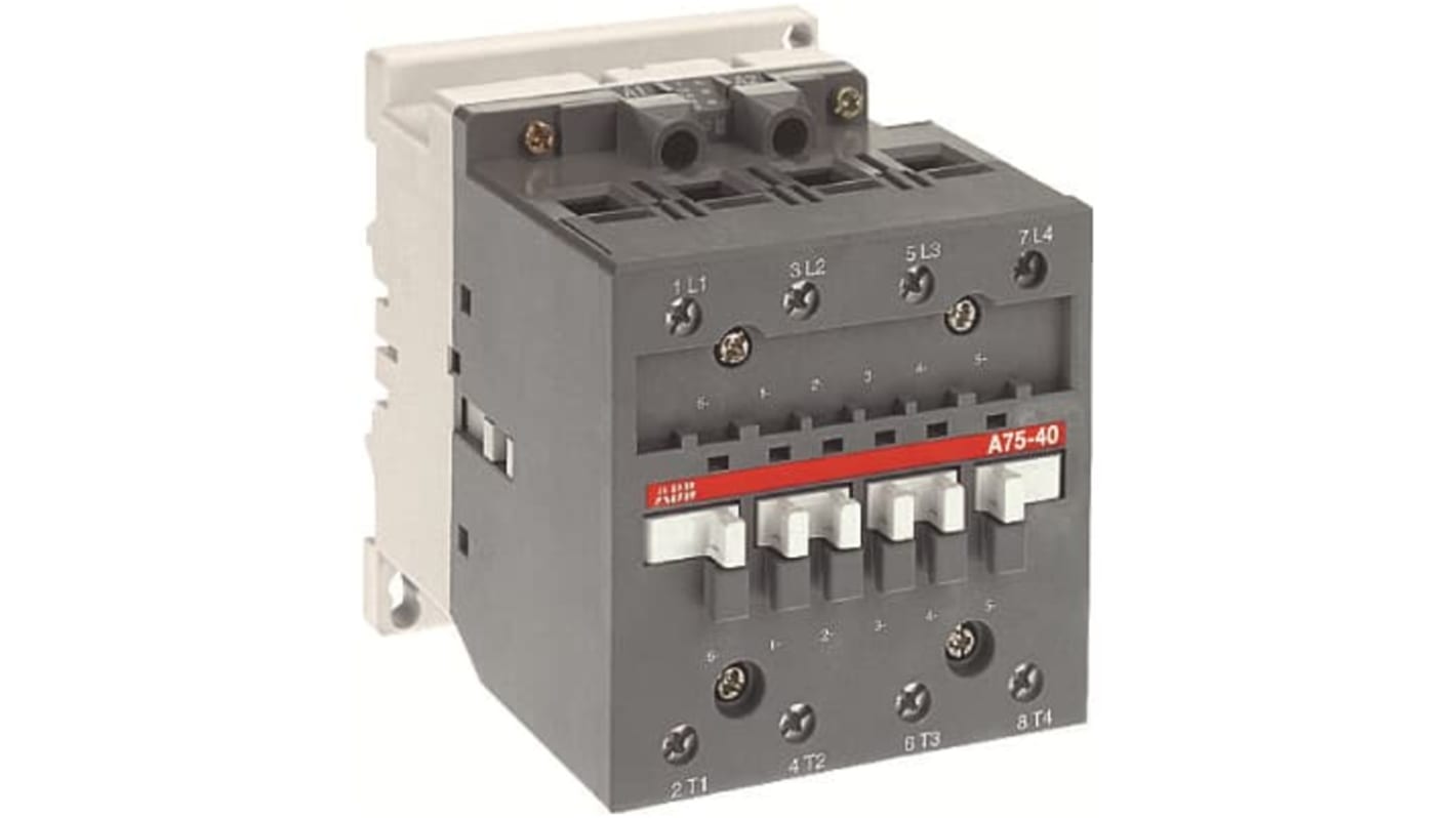 1SBL411201R8800 A75-40-00 230 | ABB A75-40-00 A Line Contactor, 260 V ...