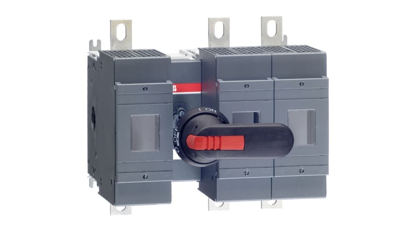 ABB Fuse Switch Disconnector, 3 Pole, 400A Fuse Current