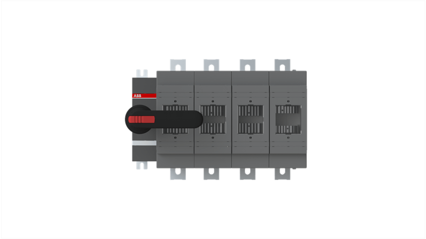 ABB Fuse Switch Disconnector, 4 Pole, 800A Fuse Current