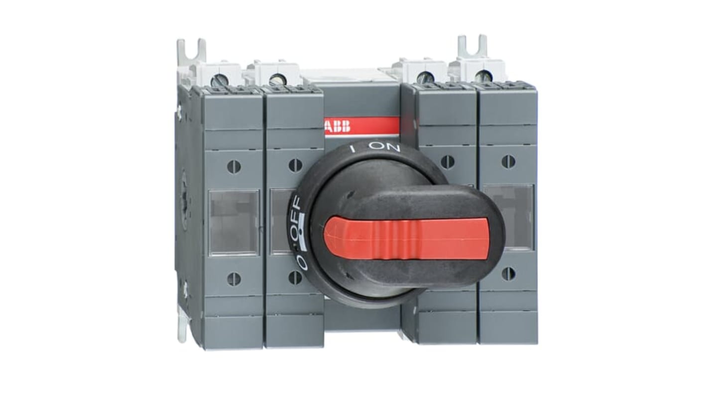 ABB Fuse Switch Disconnector, 4 Pole, 63A Fuse Current