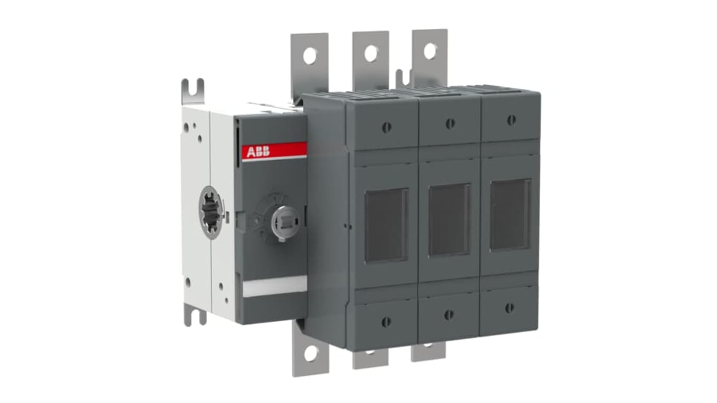 ABB Fuse Switch Disconnector, 3 Pole, 160A Fuse Current