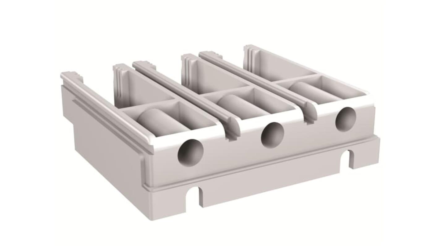 Adaptador ABB 1SDA104723R1 xFP XT5 400A3p Tmax XT para uso con Interruptor diferencial