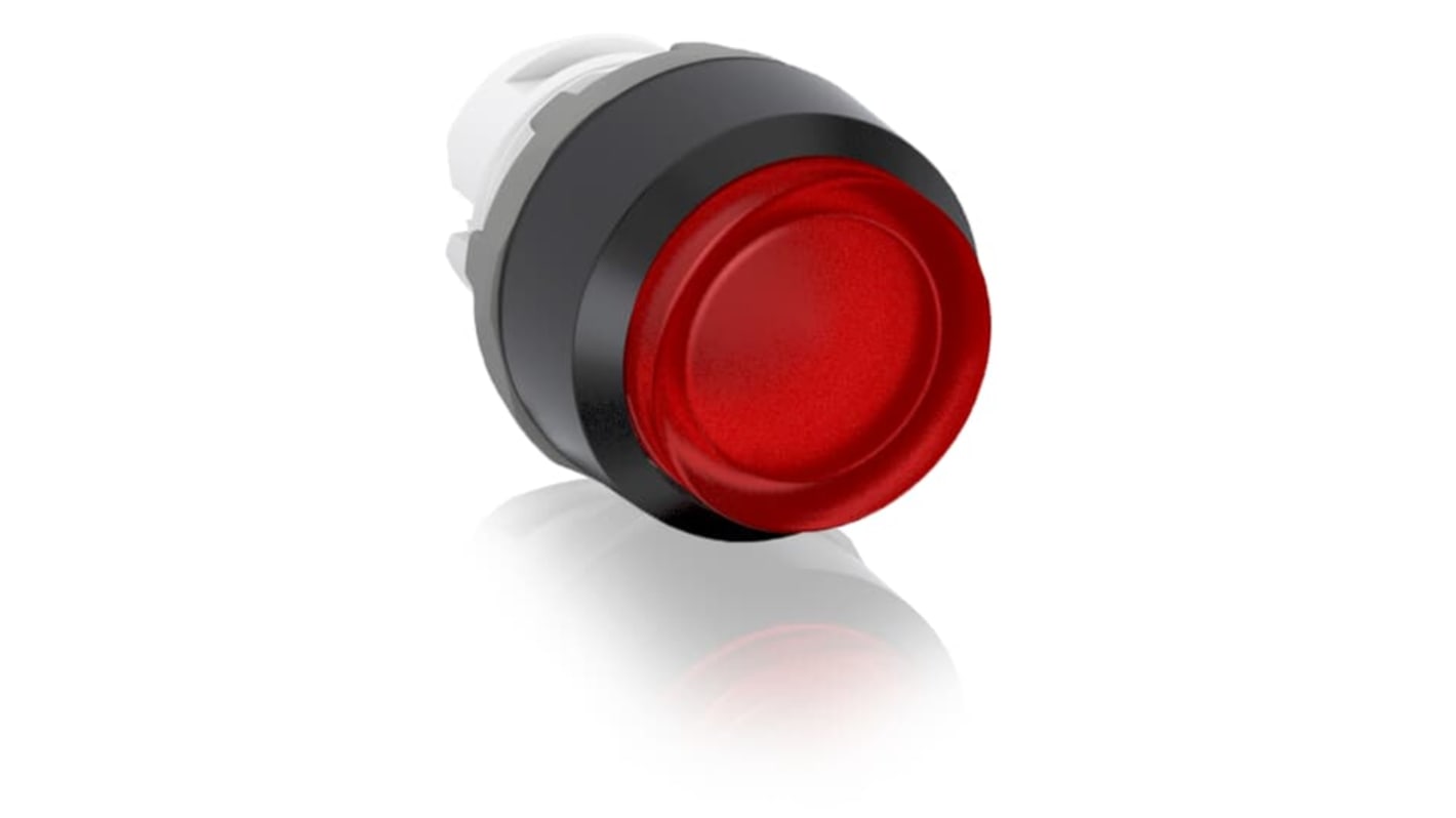 ABB MP3 Series Red Momentary Push Button, 22mm Cutout