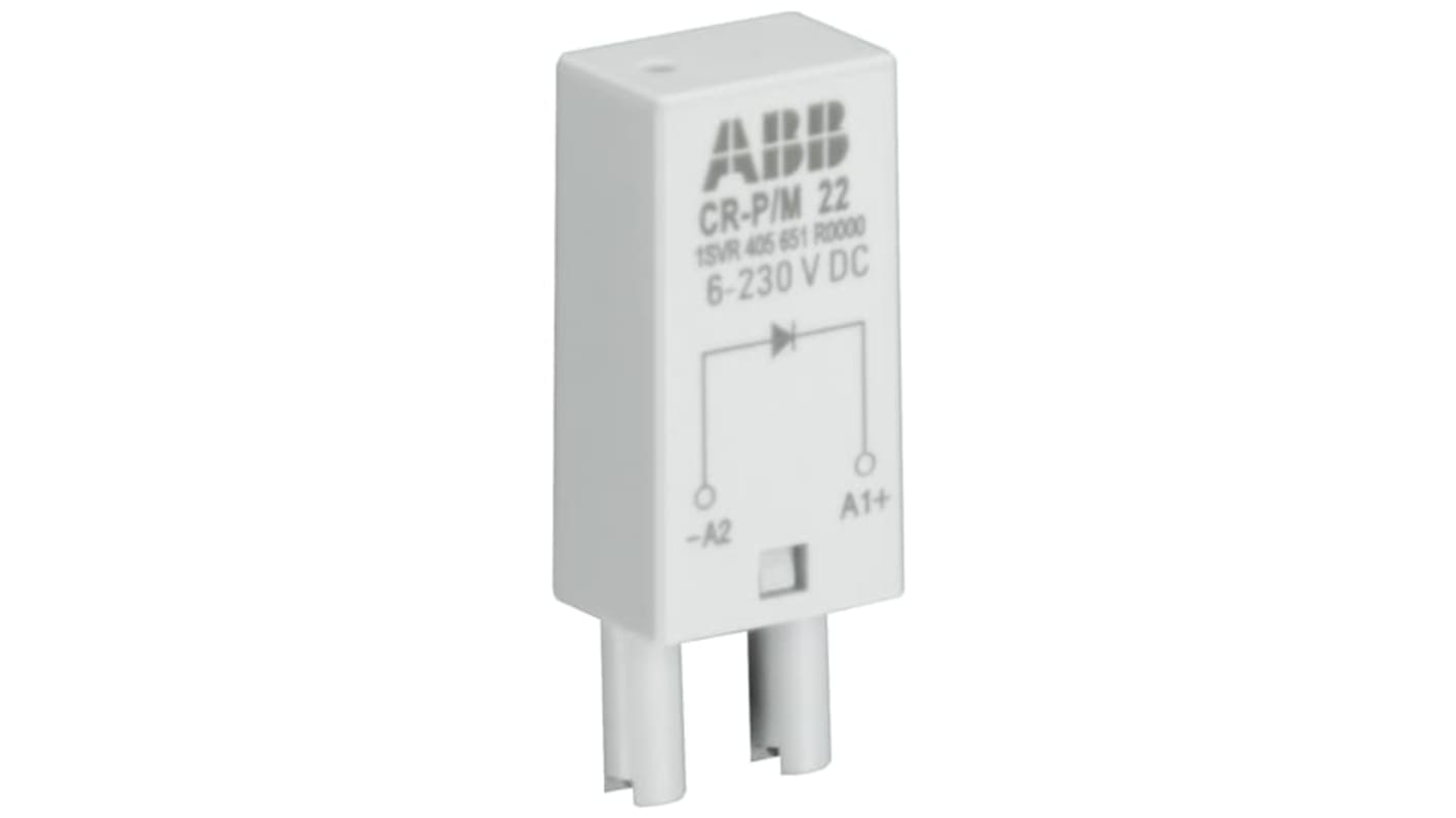 Modulo LED ABB serie CR-P/M, bobina 110 → 230V ca/cc, Montaggio su circuito stampato