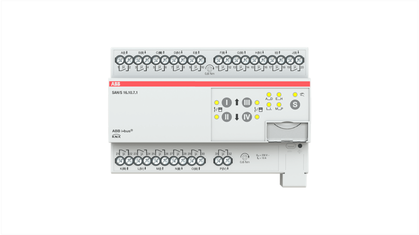 PLC – I/O modul, pro použití s: Sběrnicový systém KNX ABB, rozsah: KNX