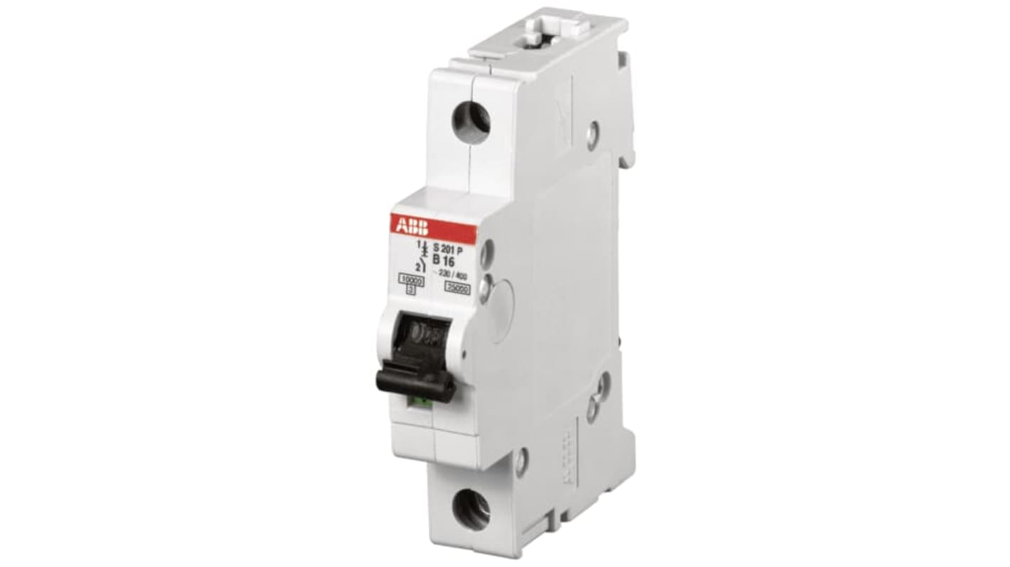 ABB S200P Leitungsschutzschalter Typ C, 1-polig 10A System Pro M Compact DIN-Schienen-Montage