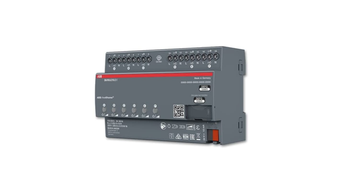 ABB DA Dimming Controller Dimming Controller, DIN Rail Mount, 230 V