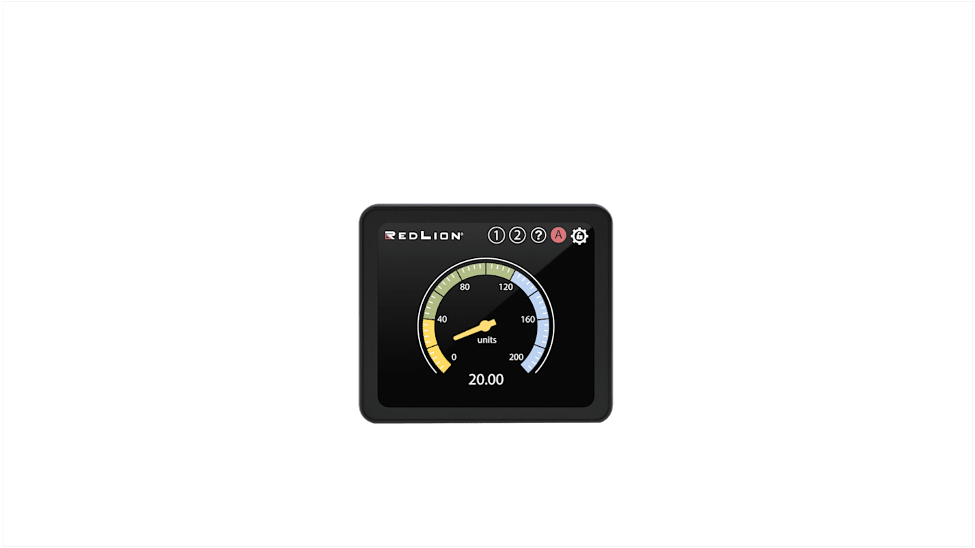 digitális panelbe építhető többfunkciós műszer, PM-50, 44,8 x 44,8 mm, 6