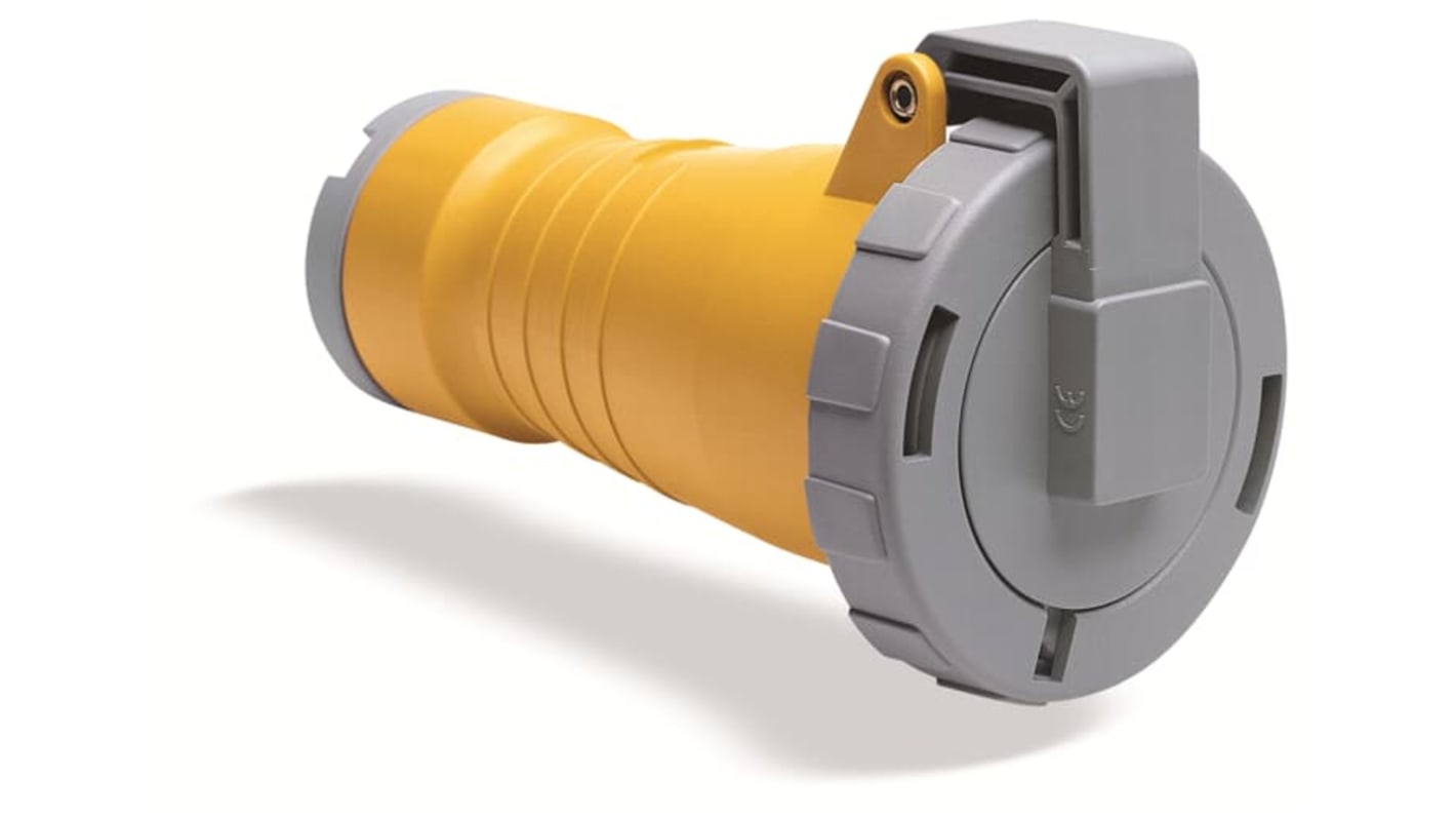 Interblocco industriale ABB Giallo IP67 femmina 3P,32A