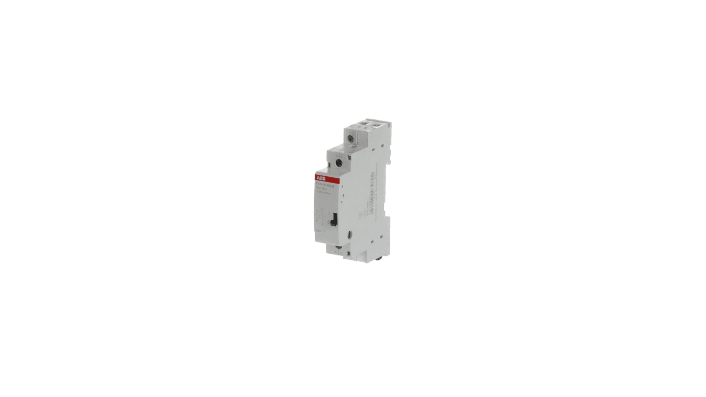 ABB DIN Rail Power Relay, 230V ac Coil, 16A Switching Current