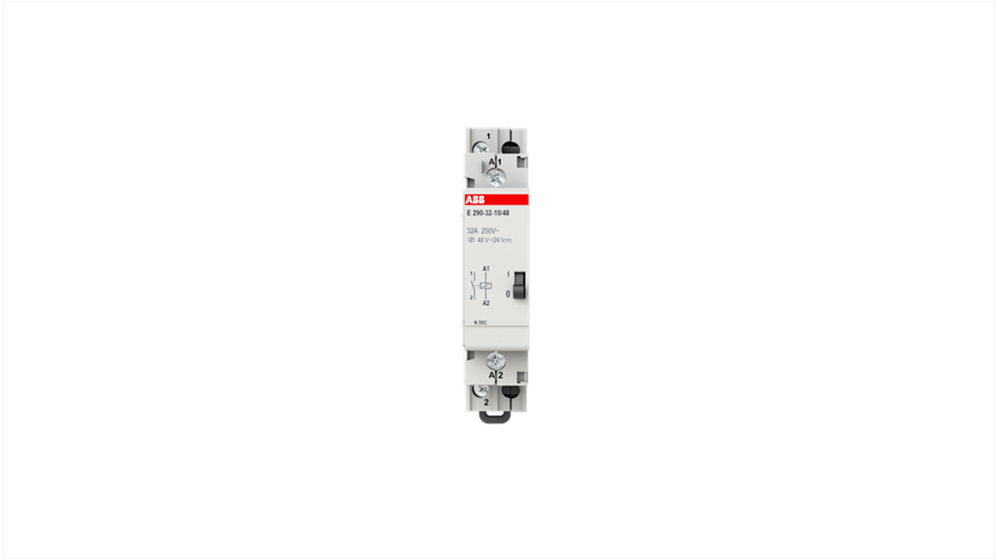 ABB, für DIN-Schienen 32A 24 V ac/dc, 48 V ac/dc Spule