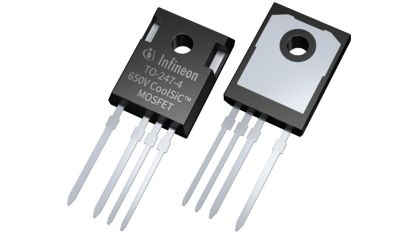 Infineon Nチャンネル MOSFET650 V 20 A スルーホール パッケージTO-247-4 4 ピン