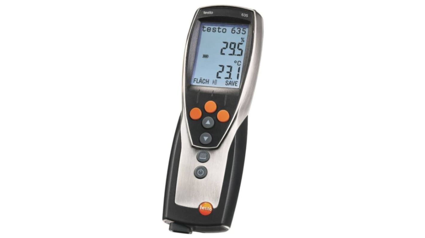 Thermomètre numérique Testo 635, 1 voie de mesure pour Thermique