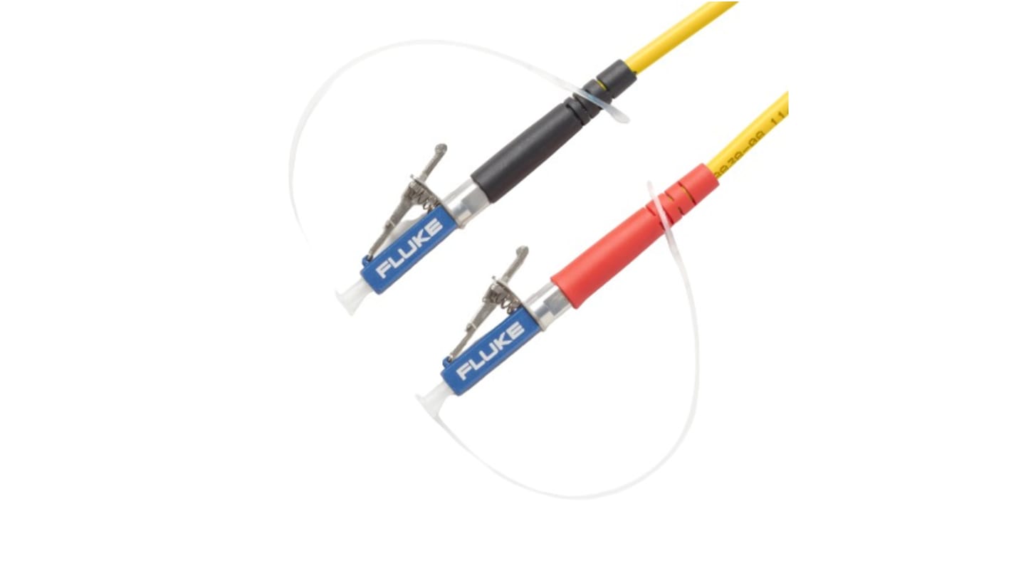 Cordon de raccordement équipement de test pour fibre optique Fluke Networks SRC-9-SCLC-KIT-M pour CertiFiber Pro