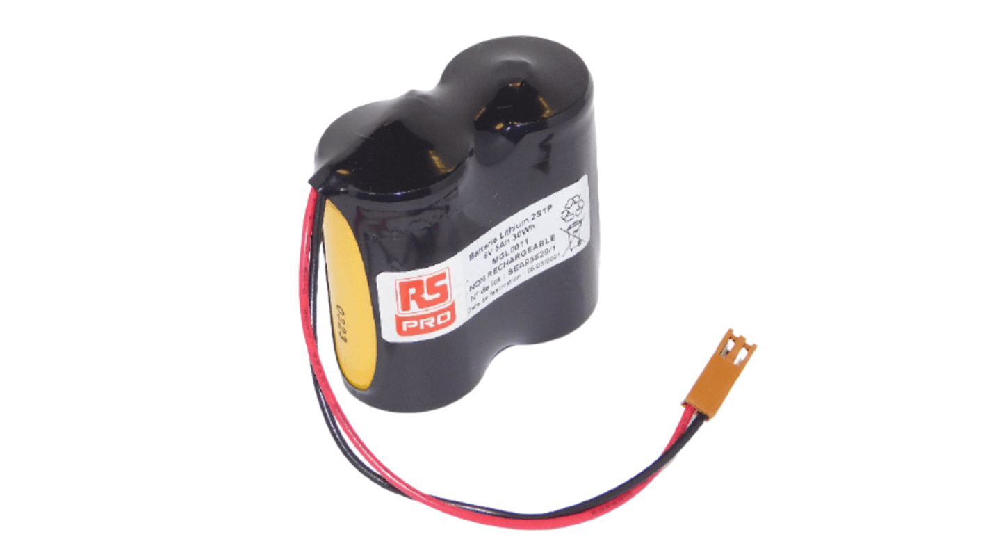 RS PRO Battery for Use with Fanuc A06B Series, Fanuc A98L Series, Fanuc BRCCF2TH