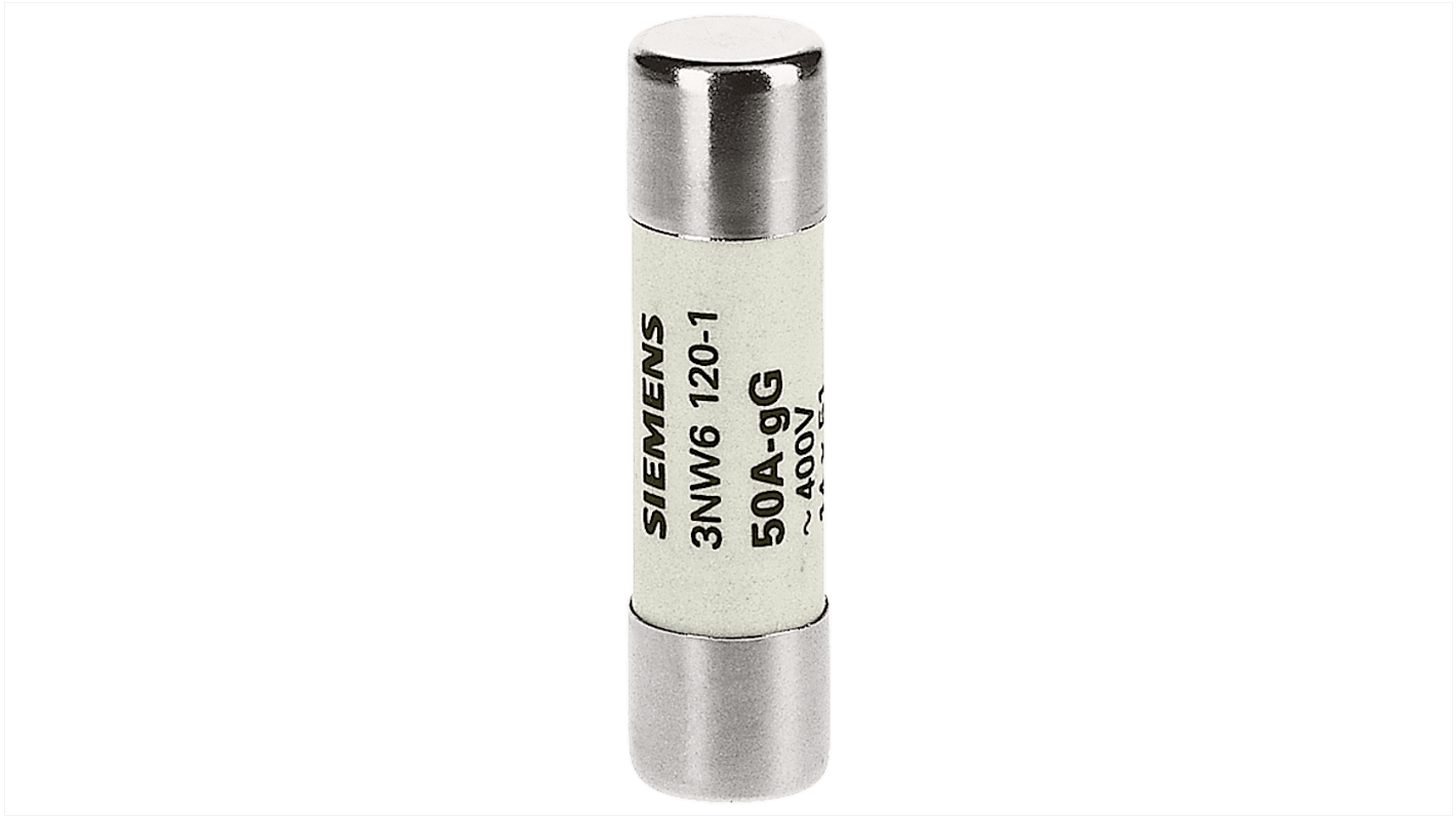 Siemens 25A Cartridge Fuse, 14 x 51mm