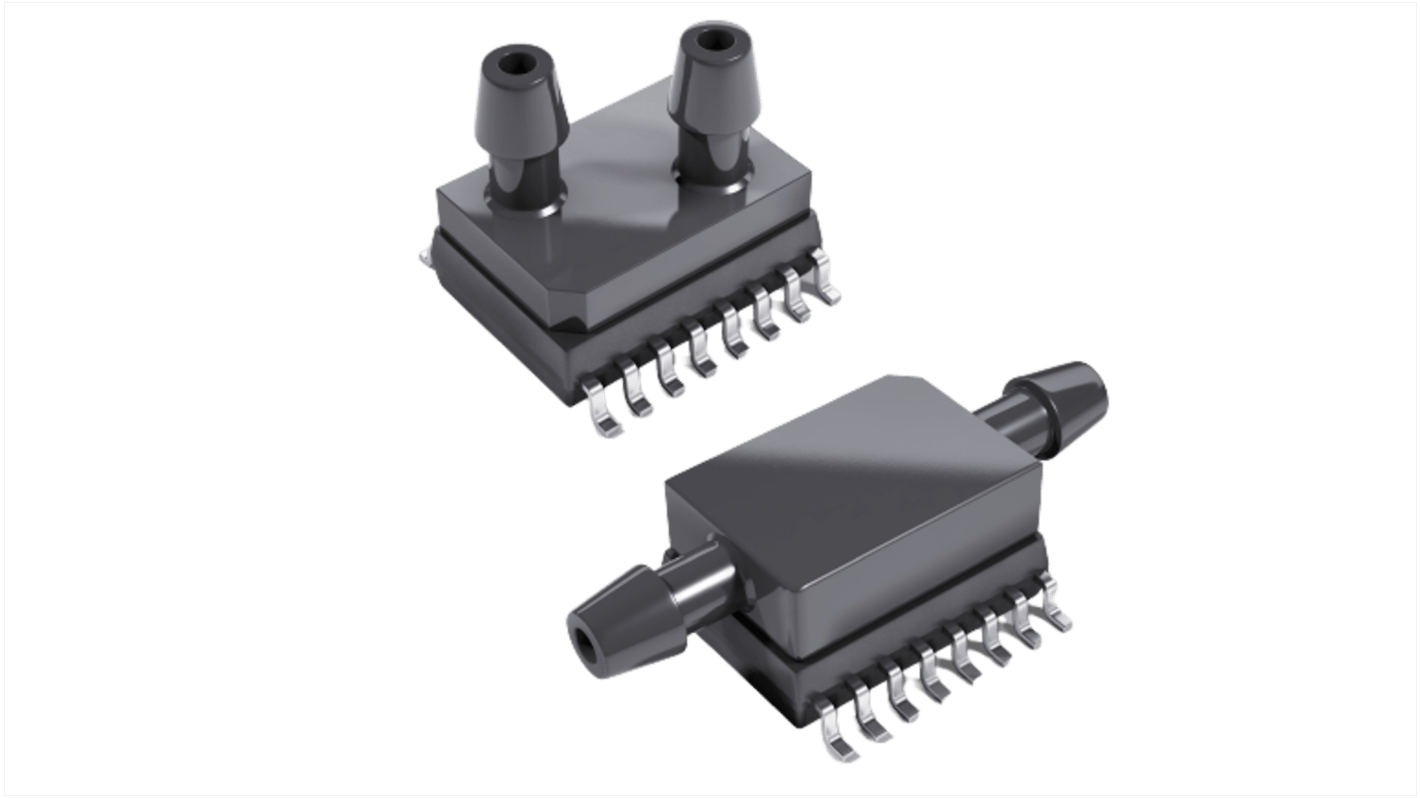 Sensore di pressione differenziale TE Connectivity, 125Pa, 7kPa max, 16-Pin, SOIC