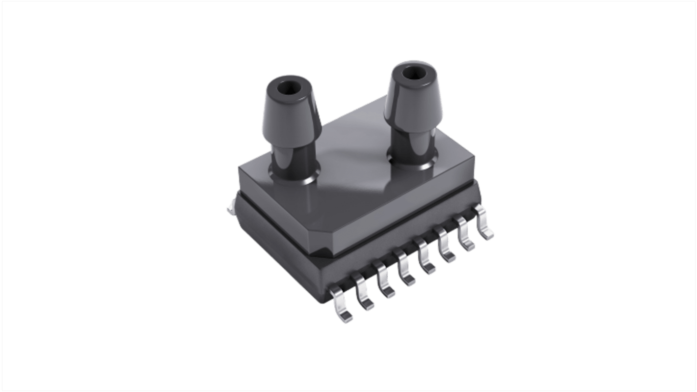 Sensore di pressione differenziale TE Connectivity, 125Pa, 7kPa max, 16-Pin, SOIC